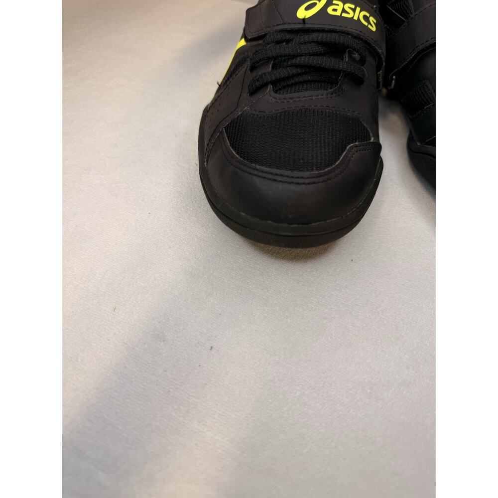Asics Hyper Throw 3 Men’s 8.5 Track And Field Shoes Black Safety Yellow - Picture 6 of 7